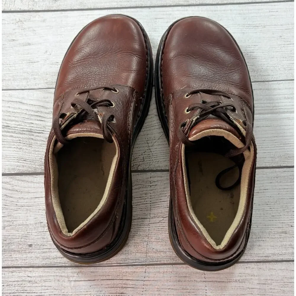 Dr. Doc Martens Men’s 11194 Brown Lace Up Oxford Casual Leather Shoes Size 11